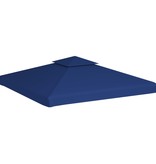 vidaXL Vervangend tentdoek prieel 310 g/m² 3x3 m donkerblauw