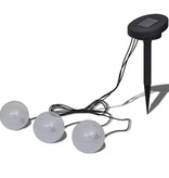 vidaXL Vijververlichting drijvende bollen LED