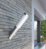 vidaXL Buitenlamp RVS Enego met sensor