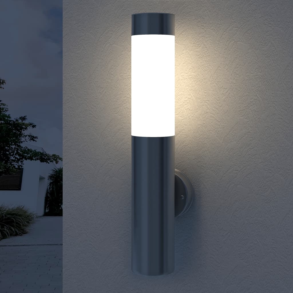 vidaXL Buitenlamp RVS Savona