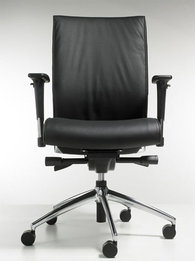 Bureaustoel leatherlook 1810