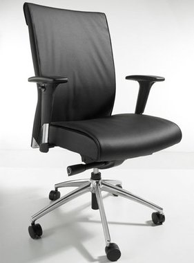 Bureaustoel leatherlook 1810