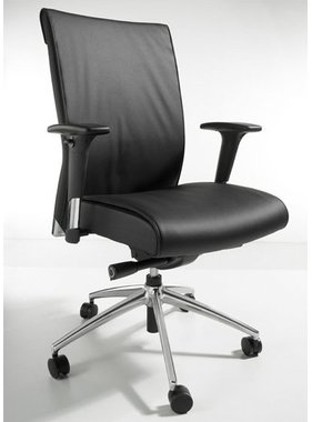 Bureaustoel leatherlook 1810
