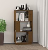 vidaXL Boekenkast/kamerscherm 51x25x101 cm grenenhout honingbruin