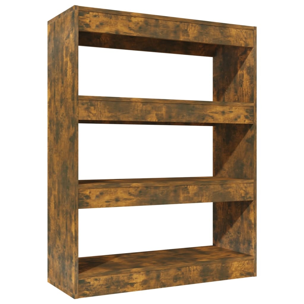 vidaXL Boekenkast/kamerscherm 80x30x103 cm bewerkt hout sonoma eiken