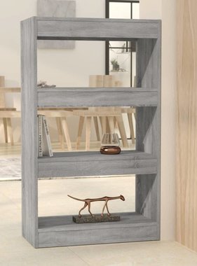 vidaXL Boekenkast/kamerscherm 60x30x103 cm spaanplaat grijs sonoma