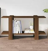 vidaXL Boekenkast 100x30x51 cm bewerkt hout bruineikenkleurig