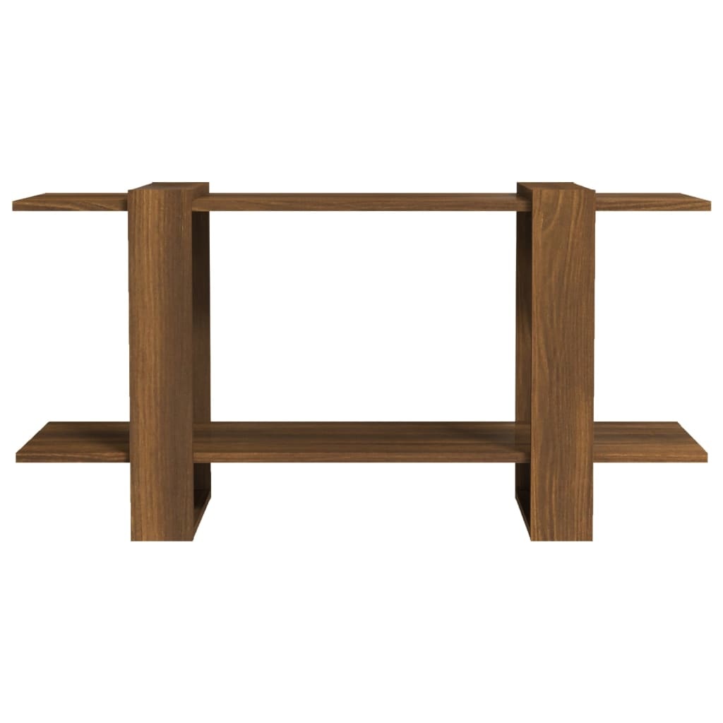 vidaXL Boekenkast 100x30x51 cm bewerkt hout bruineikenkleurig