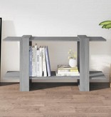 vidaXL Boekenkast 100x30x51 cm bewerkt hout grijs sonoma eikenkleurig