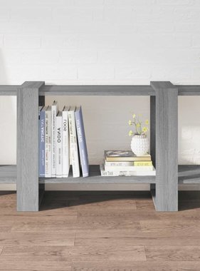 vidaXL Boekenkast 100x30x51 cm bewerkt hout grijs sonoma eikenkleurig