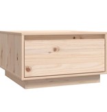 VidaXL Salontafel 55x56x32 cm massief grenenhout