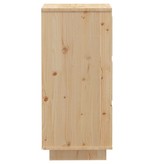 VidaXL Dressoirs 2 st 32x34x75 cm massief grenenhout