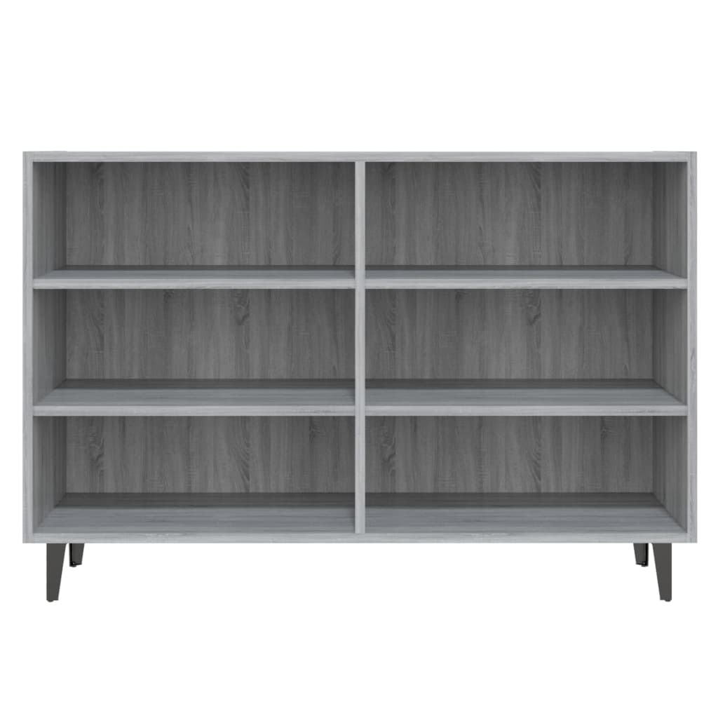 VidaXL Dressoir 103,5x35x70 cm spaanplaat grijs sonoma eikenkleurig