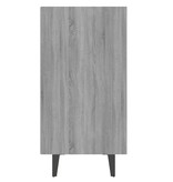 VidaXL Dressoir 103,5x35x70 cm spaanplaat grijs sonoma eikenkleurig
