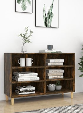 VidaXL Dressoir 103,5x35x70 cm spaanplaat gerookt eikenkleurig