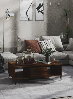 VidaXL Salontafel 103,5x60x35 cm spaanplaat bruineikenkleurig