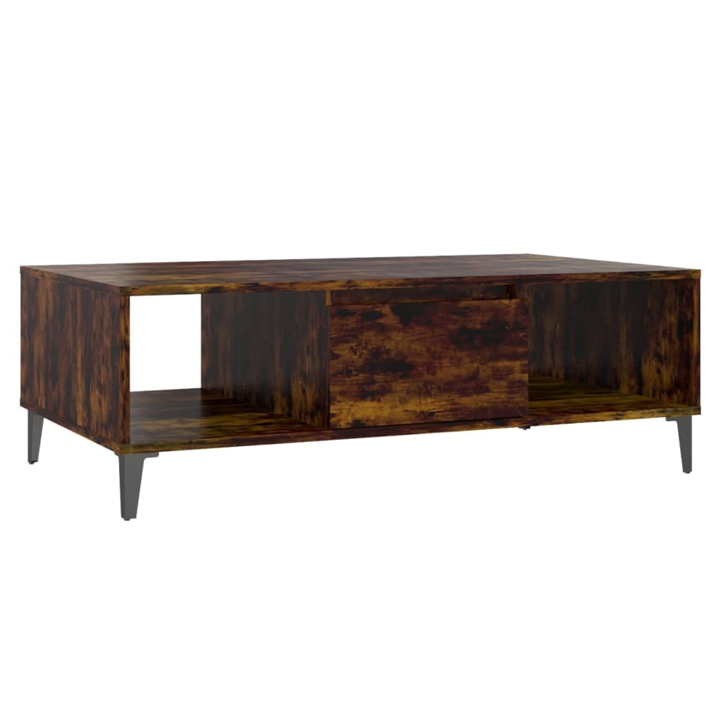 VidaXL Salontafel 103,5x60x35 cm spaanplaat gerookt eikenkleurig