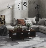 VidaXL Salontafel 103,5x60x35 cm spaanplaat gerookt eikenkleurig