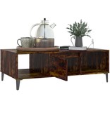 VidaXL Salontafel 103,5x60x35 cm spaanplaat gerookt eikenkleurig