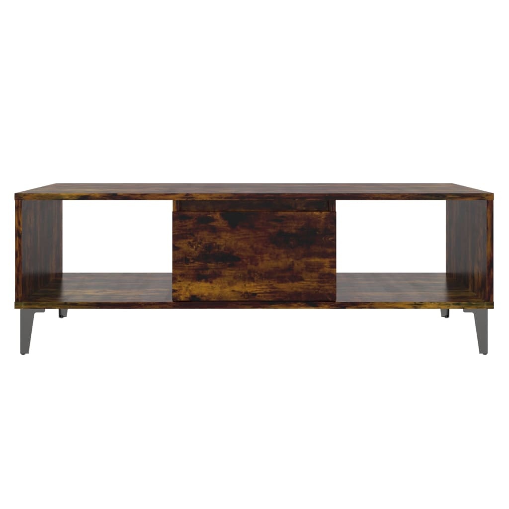 VidaXL Salontafel 103,5x60x35 cm spaanplaat gerookt eikenkleurig