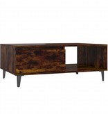 VidaXL Salontafel 90x60x35 cm spaanplaat gerookt eikenkleurig