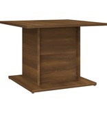 VidaXL Salontafel 55,5x55,5x40 cm spaanplaat bruineikenkleurig