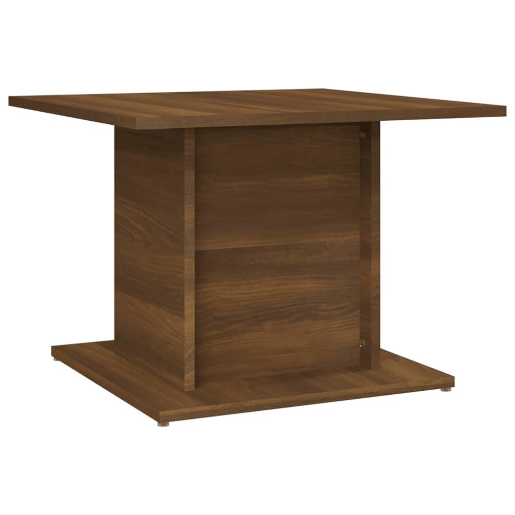 VidaXL Salontafel 55,5x55,5x40 cm spaanplaat bruineikenkleurig