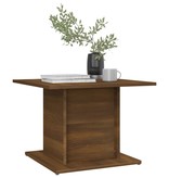 VidaXL Salontafel 55,5x55,5x40 cm spaanplaat bruineikenkleurig