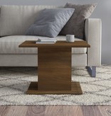 VidaXL Salontafel 55,5x55,5x40 cm spaanplaat bruineikenkleurig