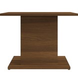VidaXL Salontafel 55,5x55,5x40 cm spaanplaat bruineikenkleurig
