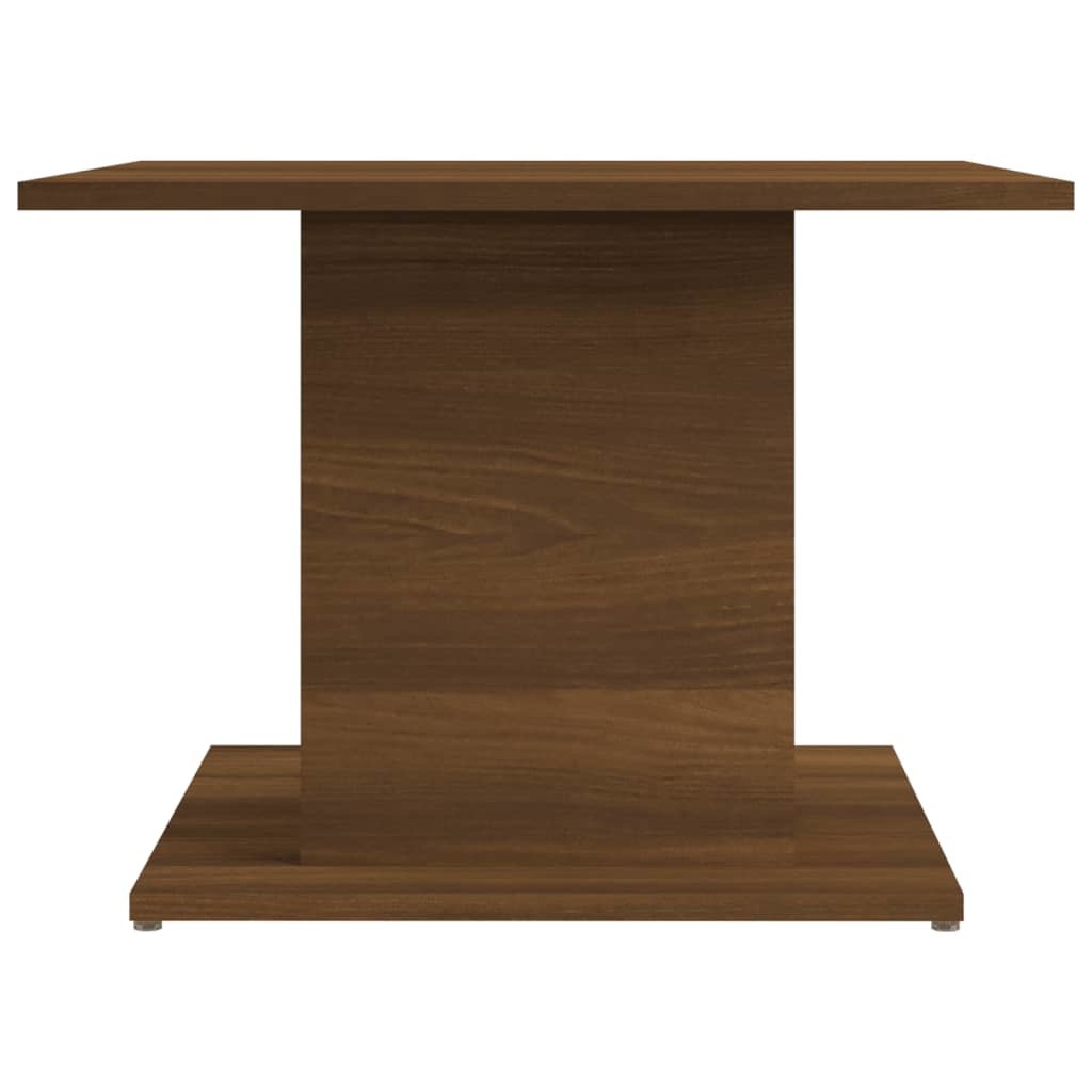 VidaXL Salontafel 55,5x55,5x40 cm spaanplaat bruineikenkleurig