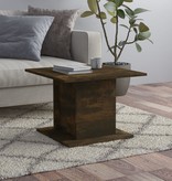 VidaXL Salontafel 55,5x55,5x40 cm spaanplaat gerookt eikenkleurig