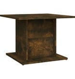 VidaXL Salontafel 55,5x55,5x40 cm spaanplaat gerookt eikenkleurig
