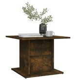 VidaXL Salontafel 55,5x55,5x40 cm spaanplaat gerookt eikenkleurig