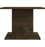 VidaXL Salontafel 55,5x55,5x40 cm spaanplaat gerookt eikenkleurig