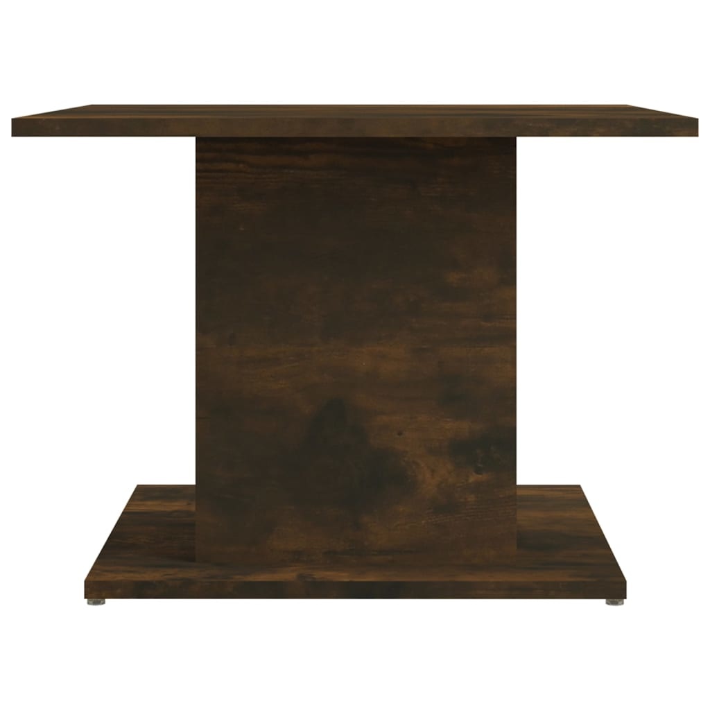 VidaXL Salontafel 55,5x55,5x40 cm spaanplaat gerookt eikenkleurig