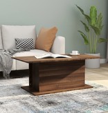 VidaXL Salontafel 102x55,5x40 cm spaanplaat bruineikenkleurig