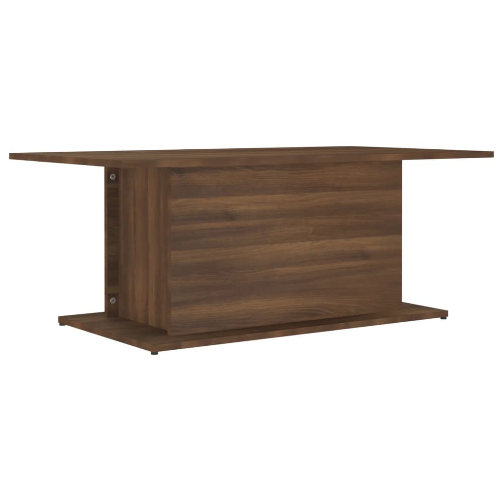 VidaXL Salontafel 102x55,5x40 cm spaanplaat bruineikenkleurig