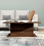 VidaXL Salontafel 102x55,5x40 cm spaanplaat bruineikenkleurig