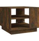 VidaXL Salontafel 55x55x43 cm spaanplaat gerookt eikenkleurig