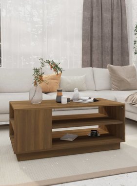 VidaXL Salontafel 102x55x43 cm spaanplaat bruineikenkleurig