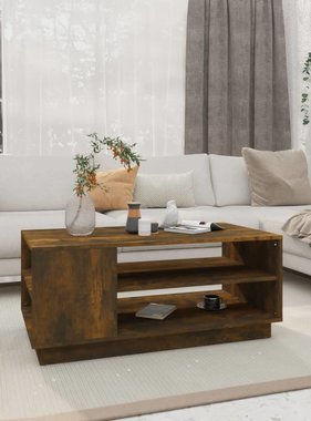 VidaXL Salontafel 102x55x43 cm spaanplaat gerookt eikenkleurig