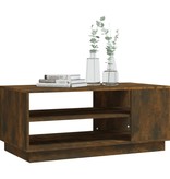 VidaXL Salontafel 102x55x43 cm spaanplaat gerookt eikenkleurig
