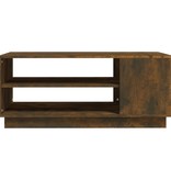 VidaXL Salontafel 102x55x43 cm spaanplaat gerookt eikenkleurig