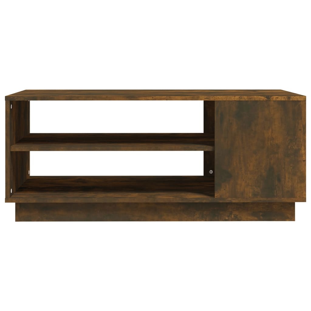 VidaXL Salontafel 102x55x43 cm spaanplaat gerookt eikenkleurig
