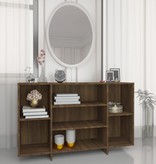 VidaXL Dressoir 120x30x75 cm spaanplaat bruineikenkleurig