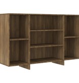 VidaXL Dressoir 120x30x75 cm spaanplaat bruineikenkleurig