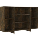 VidaXL Dressoir 120x30x75 cm spaanplaat gerookt eikenkleurig