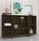 VidaXL Dressoir 120x30x75 cm spaanplaat gerookt eikenkleurig