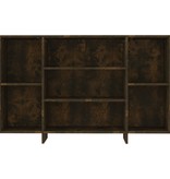 VidaXL Dressoir 120x30x75 cm spaanplaat gerookt eikenkleurig